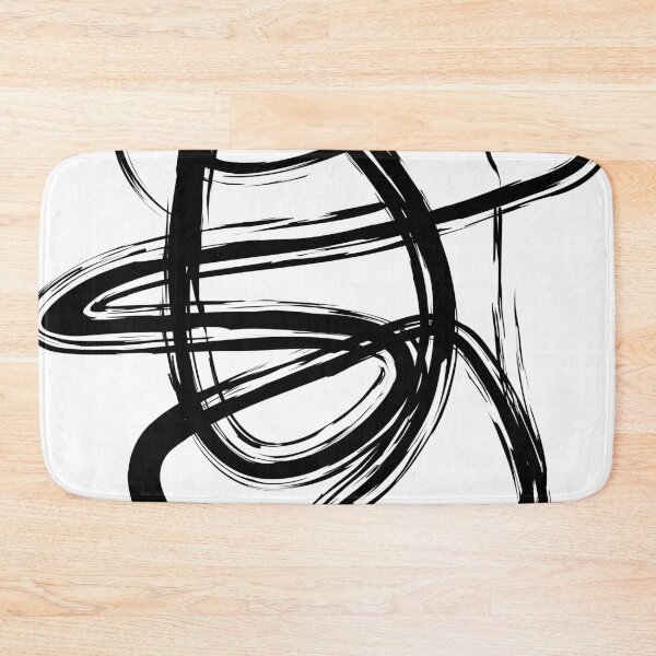 Item preview, White abstract line art 11 designed and sold by MinimalStudio.
