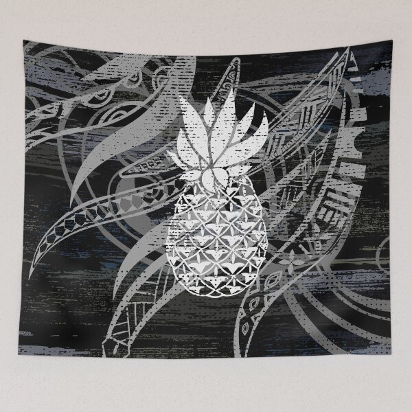 Item preview, Abstract Tribal Pineapple Collage designed and sold by sunnthreads.