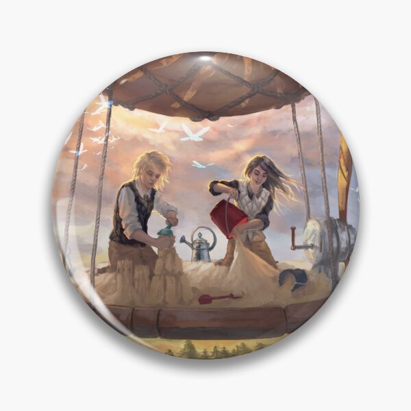 Steampunk Sandbox Pin