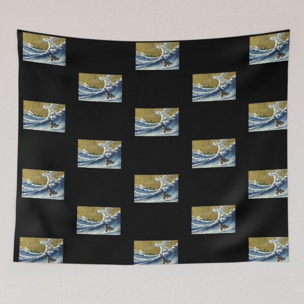 Item preview, Bernese Mountain Dog surfing designed and sold by ouchmypancreas.