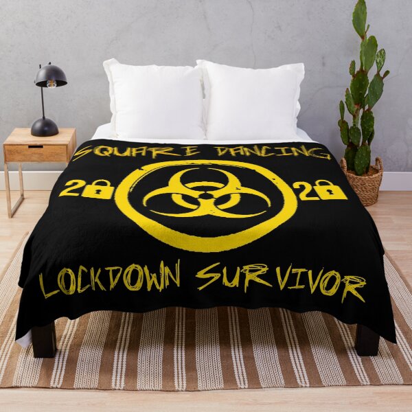 Item preview, Lockdown Dance Survivor designed and sold by Square Dancing Gifts & Merchandise.