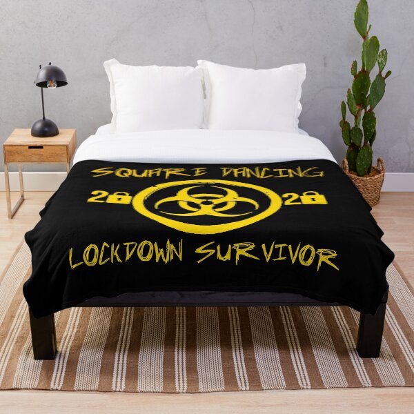 Artikelvorschau, Lockdown Dance Survivor entworfen und verkauft von Square Dancing Gifts & Merchandise.