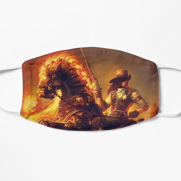 Steampunk Sheriff Flat Mask