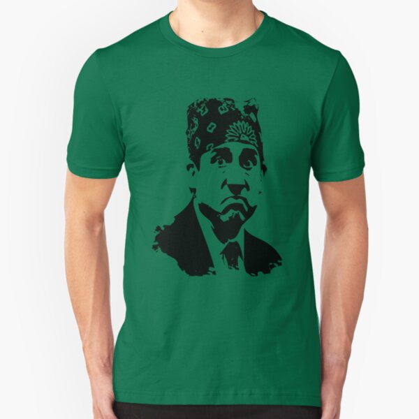 The Office Prison Mike - Steve Carrell Slim Fit T-Shirt
