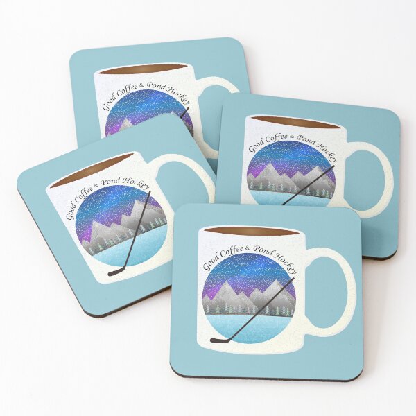 Item preview, Ice Hockey Good Coffee and Pond Hockey designed and sold by hilodiego.