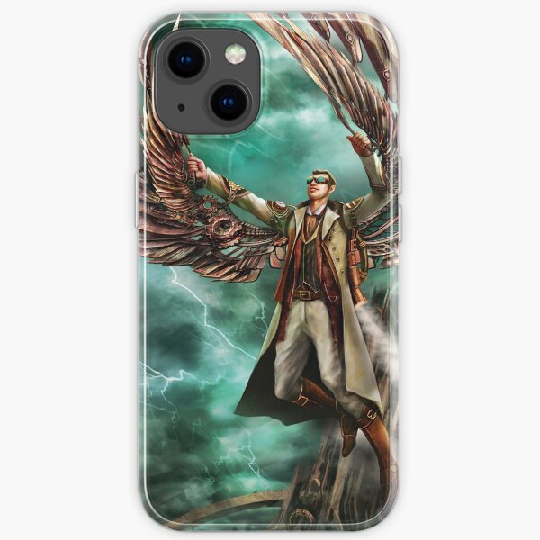 On Copper Wings iPhone Soft Case