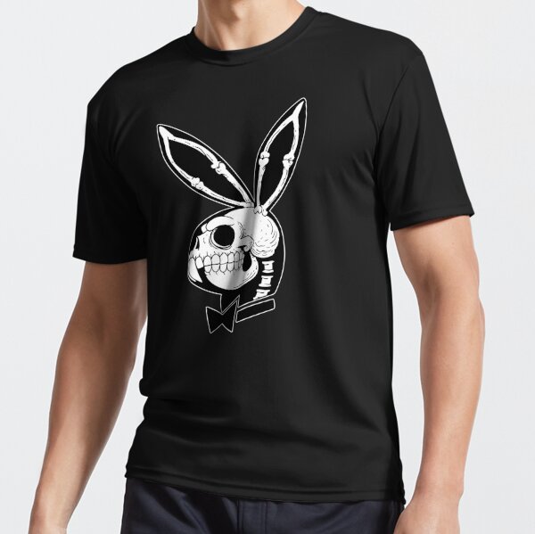 Skull Bunny Playboy T Shirts Redbubble - roblox playboy
