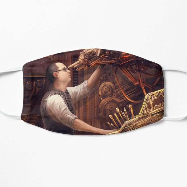 Steampunk Astronomer Flat Mask