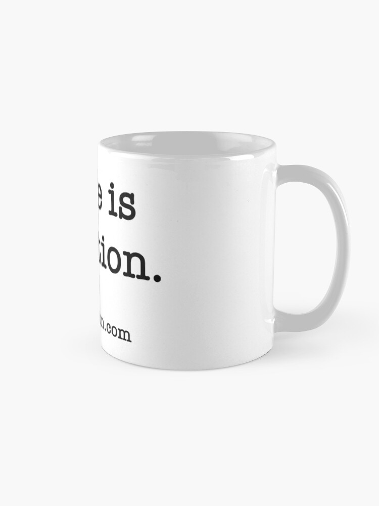 Alternate view of There is a solution Coffee Mug