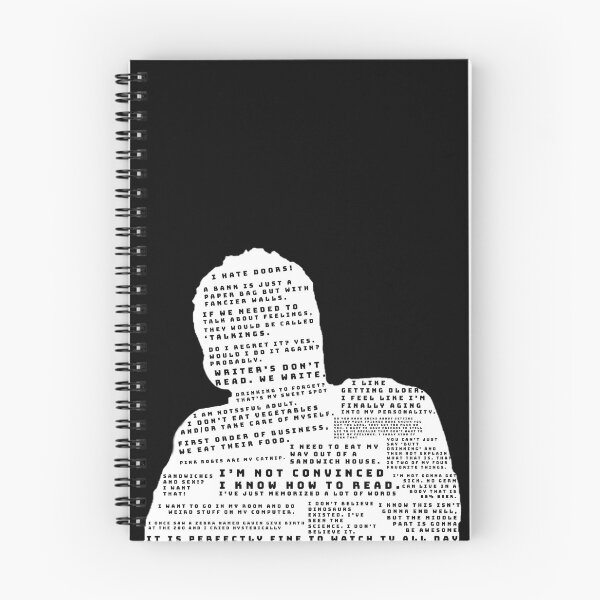 Item preview, Nick Miller Quotes Black designed and sold by Uwaki.