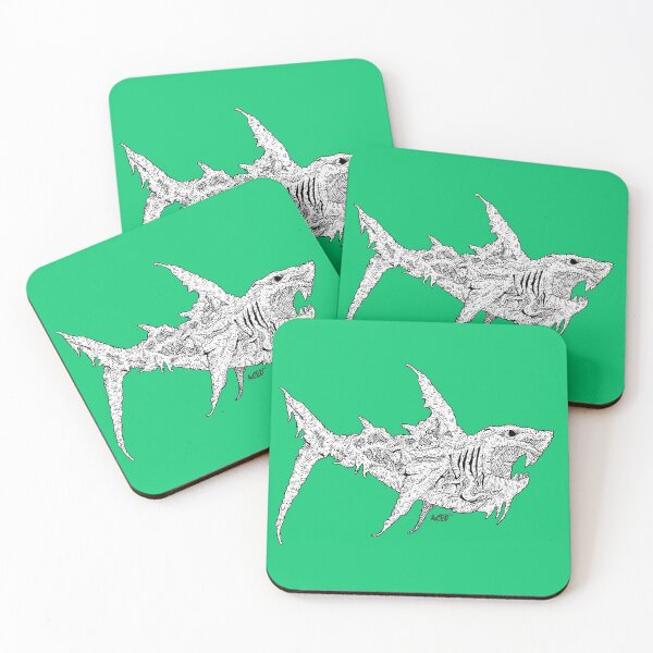 Item preview, killer shark designed and sold by ACED2112.