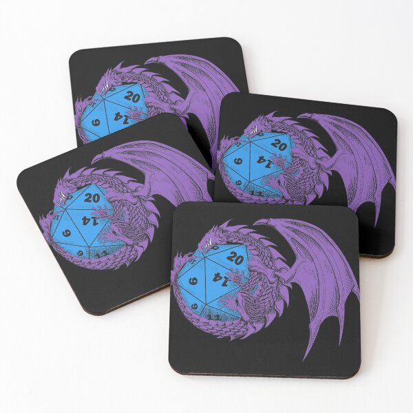 Item preview, Dragon's Horde Collection 4 - Dungeons and Dragons - Purple and Blue designed and sold by Dylan Nonya.