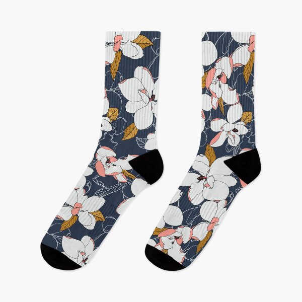 Item preview, Magnolia Floral Pattern designed and sold by gabrielleneil.