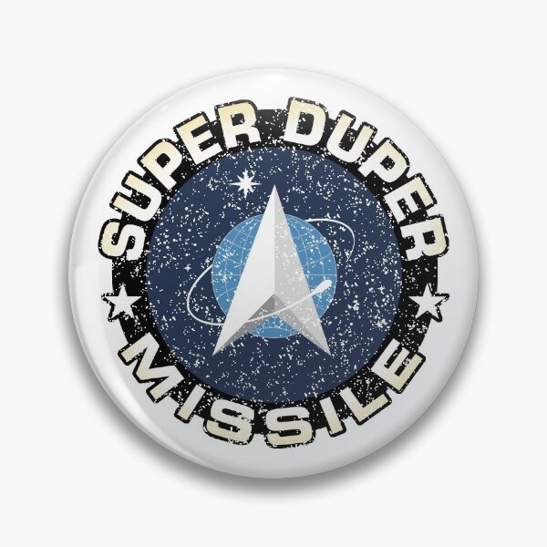 Item preview, Super Duper Missile Circular Image With Star Force Logo designed and sold by Pierre Bernard Jr.