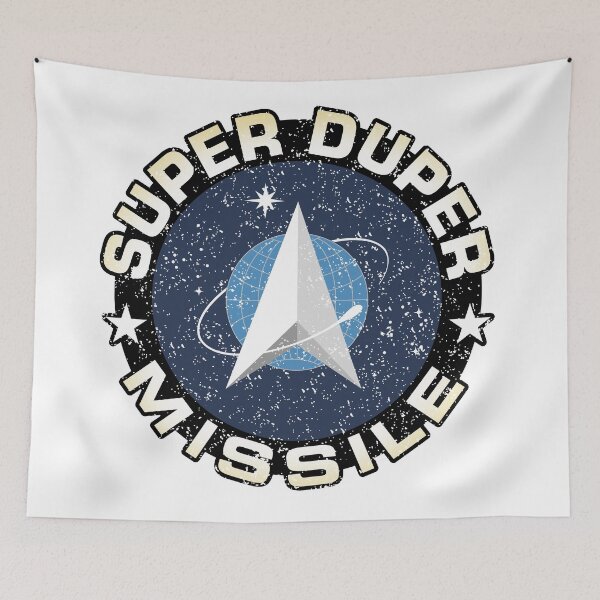 Item preview, Super Duper Missile Circular Image With Star Force Logo designed and sold by Pierre Bernard Jr.