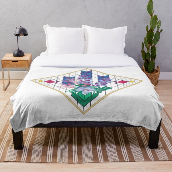 Item preview, Wildflower Impressions - Wild Lupine, Prairie Smoke, Birdsfoot Violet designed and sold by rvjames.