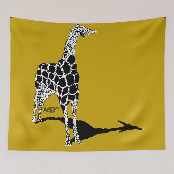 Item preview, giraffe inked designed and sold by ACED2112.