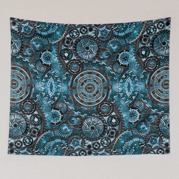 Item preview, Blue Gear Wall designed and sold by evocexperiments.