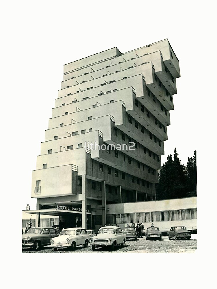 Thumbnail 7 of 7, Pullover Sweatshirt, Hotel Panorama (1970), Slovakia designed and sold by lithoman2.