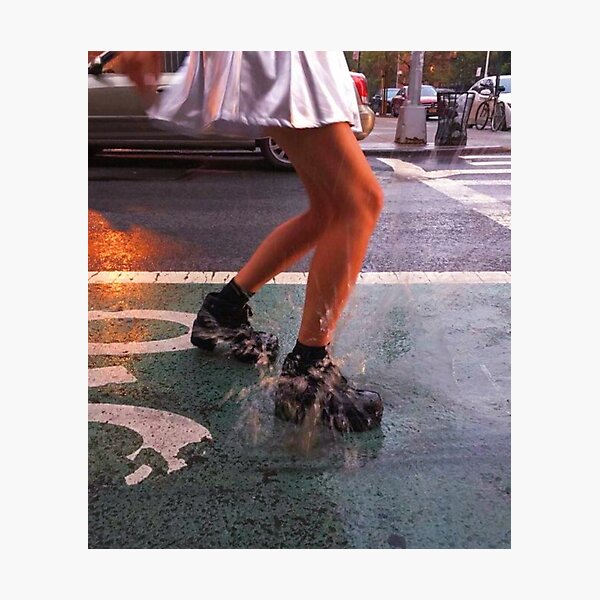 DANCING IN THE RAIN Photographic Print