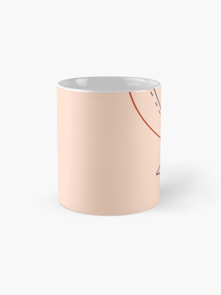Alternate view of Sewing pattern Coffee Mug