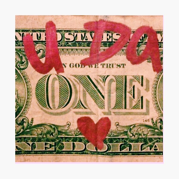 U DA ONE Photographic Print