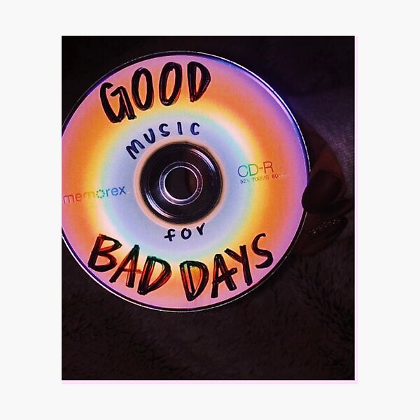 GOOD TUNES CD Photographic Print