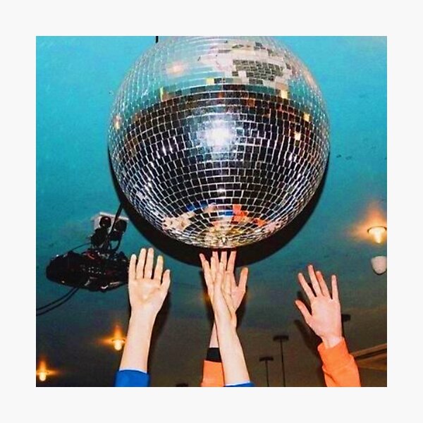 DISCO THE NIGHT AWAY Photographic Print