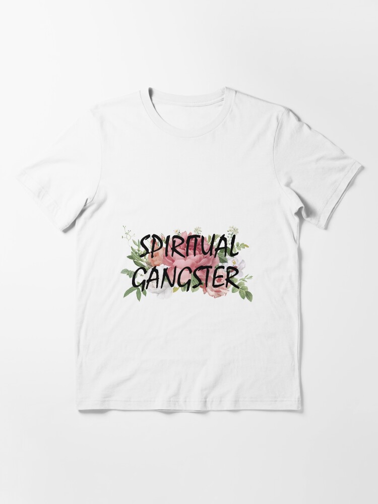 SPIRITUAL GANGSTER YOGA\ SLOGAN  UNISEX\LADIES T SHIRT TOP TEE