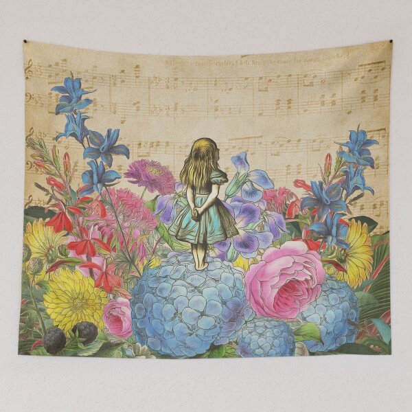 Item preview, Wonderland Magical Garden - Alice In Wonderland designed and sold by maryedenoa.