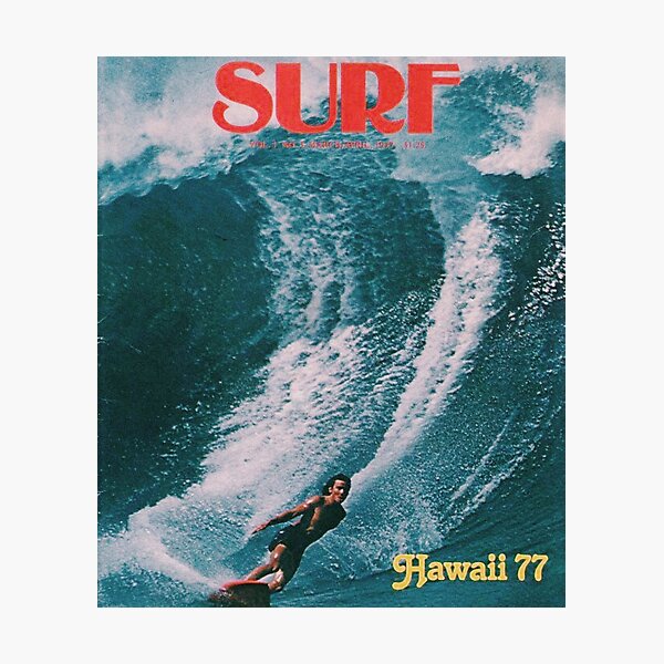 LETS GO SURFING Photographic Print
