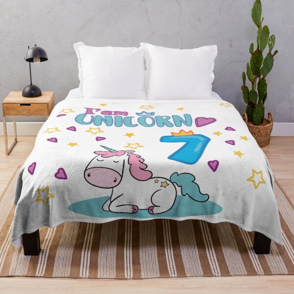 Item preview, I am 7 years old unicorn designed and sold by olafekry.