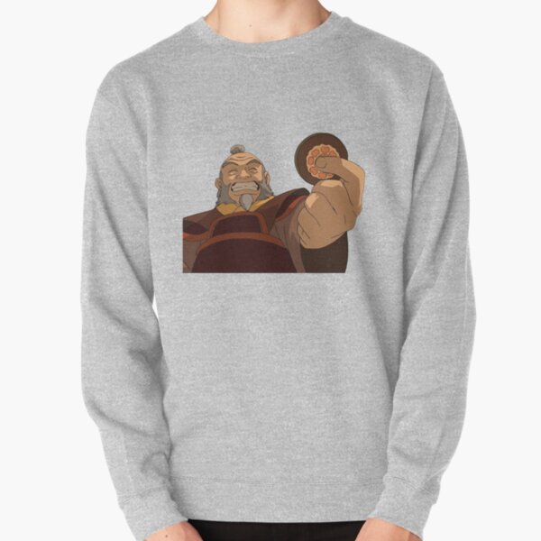 Uncle Iroh Smiling Pullover Sweatshirt