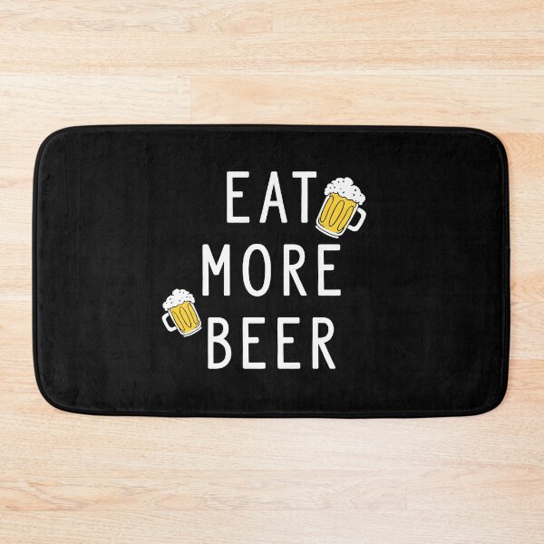 Item preview, Eat More Beer designed and sold by BohemianAtlas.