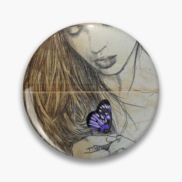Item preview, blue butterfly designed and sold by Loui  Jover.