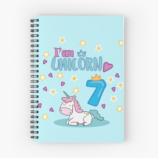 Item preview,  I am 7 years old unicorn designed and sold by olafekry.