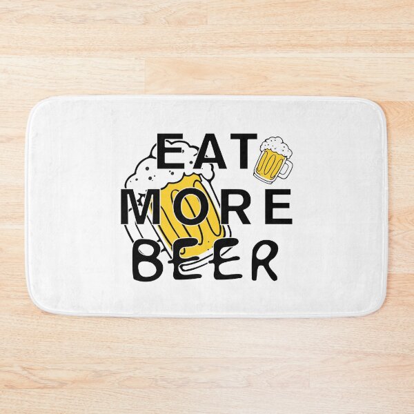 Item preview, Eat More Beer designed and sold by BohemianAtlas.