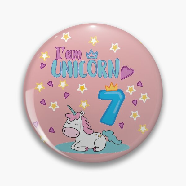 Item preview,  I am 7 years old unicorn designed and sold by olafekry.