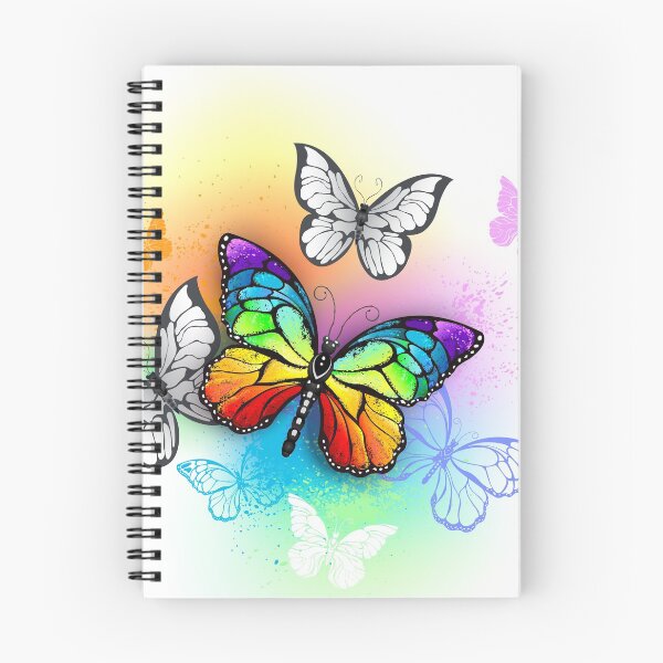 Item preview, Background with Rainbow Butterflies designed and sold by Blackmoon9.