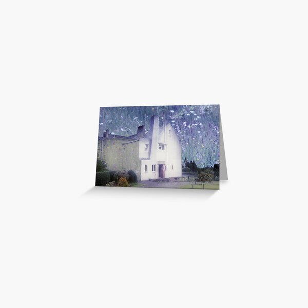 The Hill House by Charles Rennie Mackintosh Greeting Card