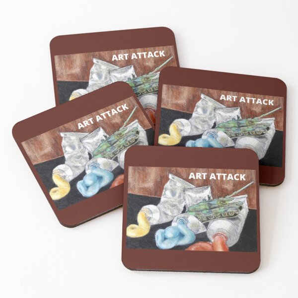 Artikelvorschau, Art Attack Acrylmalerei entworfen und verkauft von Bagsyrose.