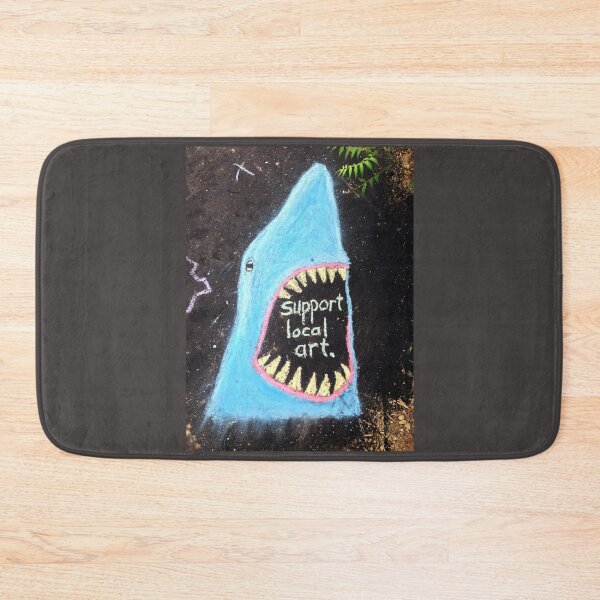 Item preview, Found Art: Sidewalk Shark designed and sold by NorthernSnowdog.
