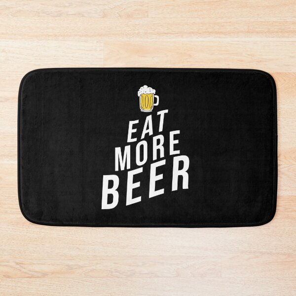 Item preview, Eat More Beer designed and sold by BohemianAtlas.
