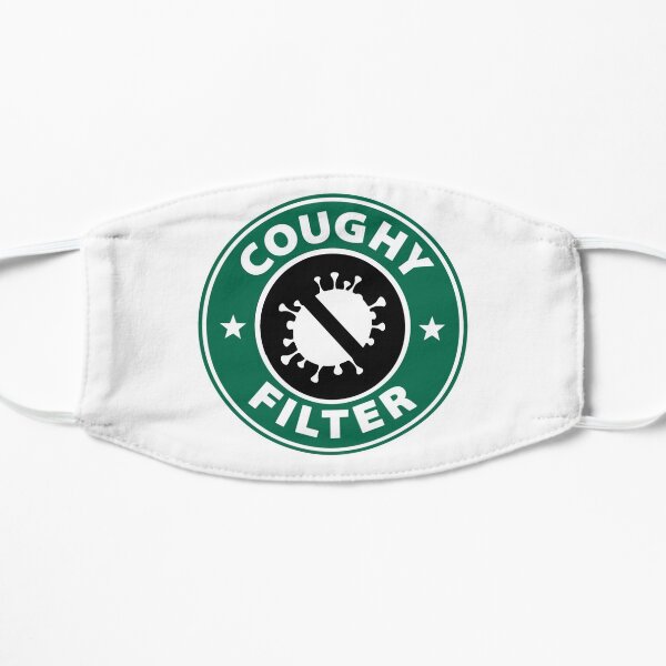 Starbucks 'Iced Coughy' Flat Mask