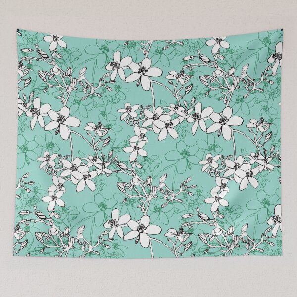 Item preview, Sketched Flowers designed and sold by gabrielleneil.