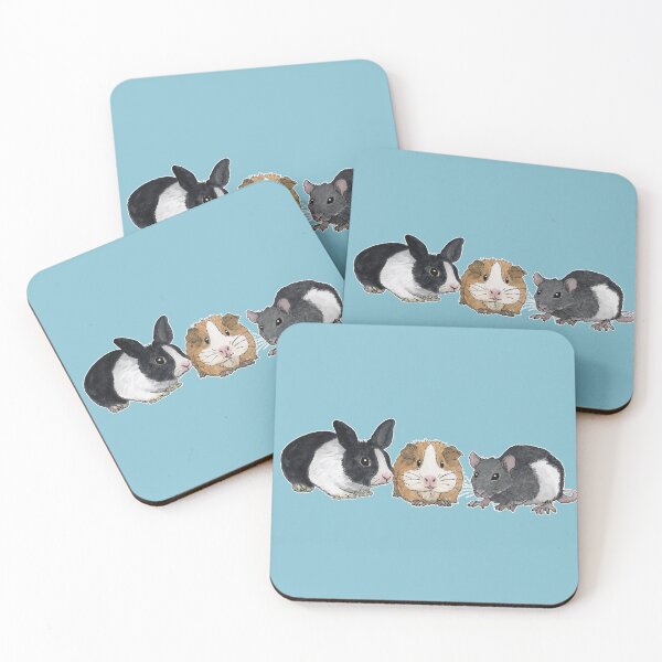 Item preview, Dwarf rabbit, guinea pig and rat designed and sold by savousepate.
