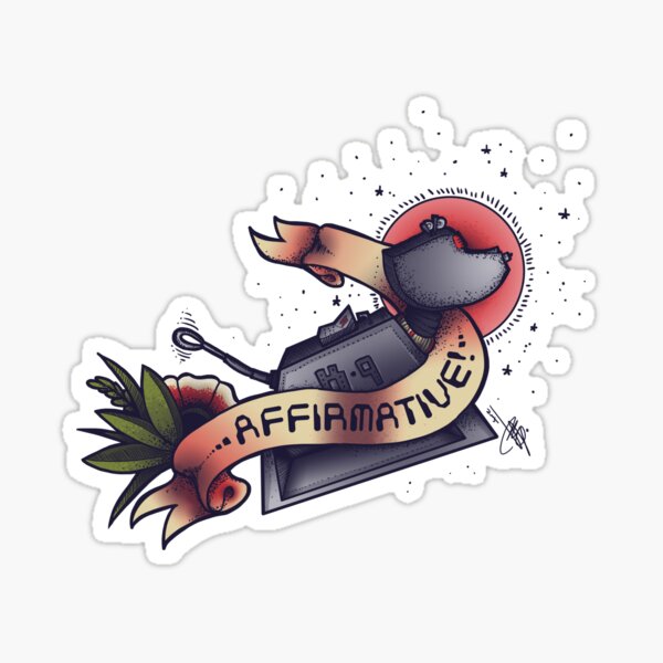 Affirmative! Sticker