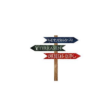 Artwork thumbnail, The Worlds of Sarah J Maas Crossroads by Julia Rosenberg