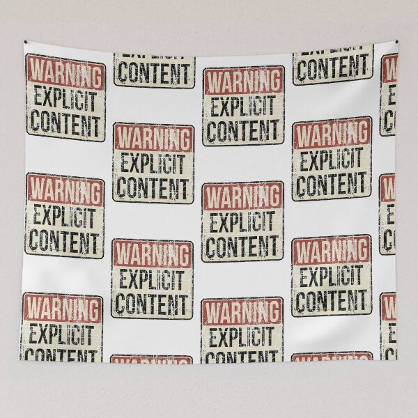 Item preview, WARNING EXPLICIT CONTENT designed and sold by Eli Printberg.