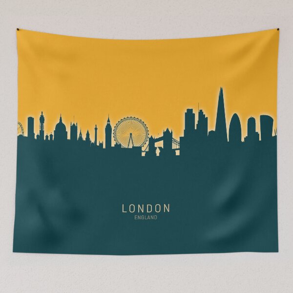 Item preview, London England Skyline designed and sold by ArtPrints.